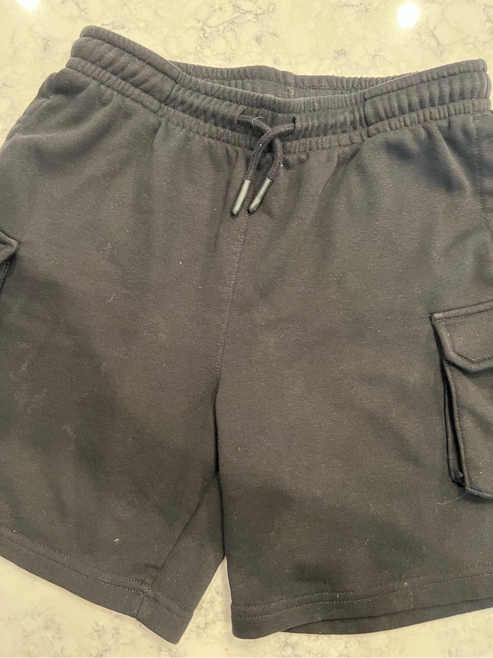 Kids Black Cargo Drawstring Shorts Foot Locker